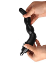 Stimulateur de Prostate Vibrant Noir  1 dosette lubrifiant — Pocket Pleasure