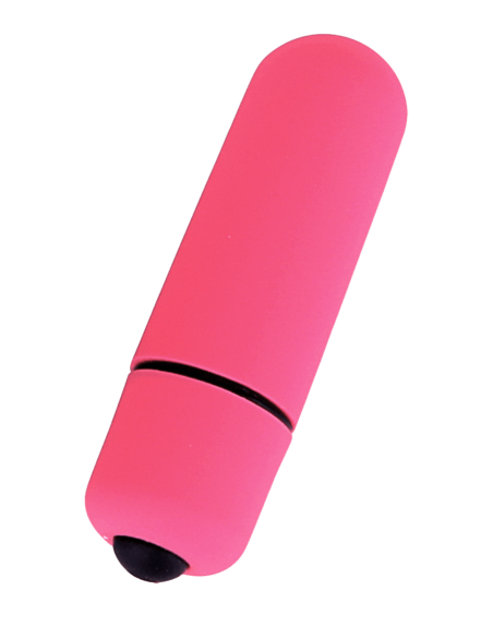 Mini Vibromasseur Bullet Rose  1 dosette lubrifiant — Pocket Pleasure