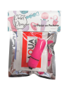 Mini Vibromasseur Bullet Rose  1 dosette lubrifiant — Pocket Pleasure