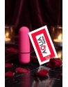 Mini Vibromasseur Bullet Rose  1 dosette lubrifiant — Pocket Pleasure