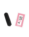 Mini Vibromasseur Bullet Noir  1 dosette lubrifiant — Pocket Pleasure