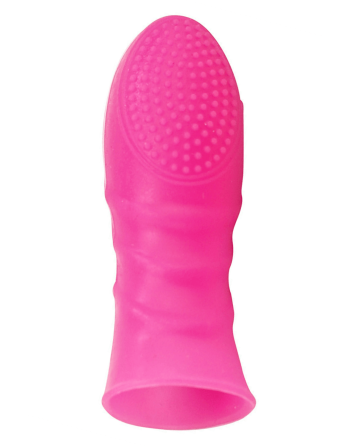 Doigt Chinois Picots Rose Silicone  1 dosette lubrifiant — Pocket Pleasure