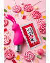 Mini Stimulateur Clitoridien Lapin Rose  1 dosette lubrifiant — Pocket Pleasure