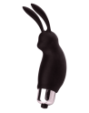 Mini Stimulateur Clitoridien Lapin Noir  1 dosette lubrifiant — Pocket Pleasure