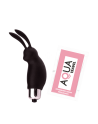 Mini Stimulateur Clitoridien Lapin Noir  1 dosette lubrifiant — Pocket Pleasure