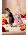 Mini Stimulateur Clitoridien Lapin Noir  1 dosette lubrifiant — Pocket Pleasure