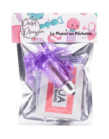 Doigt Vibrant Pocket Pleasure Pocket Pleasure  1 dosette de lubrifiant