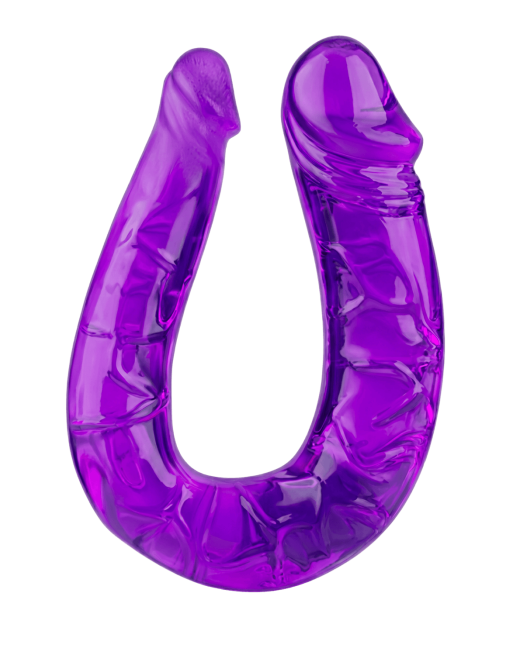 Double Dong Flexible Violet Pocket Pleasure  1 dosette de lubrifiant