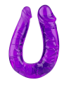Double Dong Flexible Violet Pocket Pleasure  1 dosette de lubrifiant