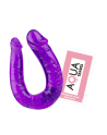 Double Dong Flexible Violet Pocket Pleasure  1 dosette de lubrifiant