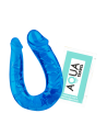 Double Dong Flexible Bleu Pocket Pleasure  1 dosette de lubrifiant
