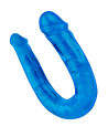 Double Dong Flexible Bleu Pocket Pleasure  1 dosette de lubrifiant