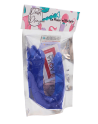 Double Dong Flexible Bleu Pocket Pleasure  1 dosette de lubrifiant