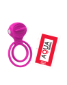 Anneau vibrant 1 seul mode de vibration très extensible rose Pocket Pleasure  1 dosette de lubrifiant