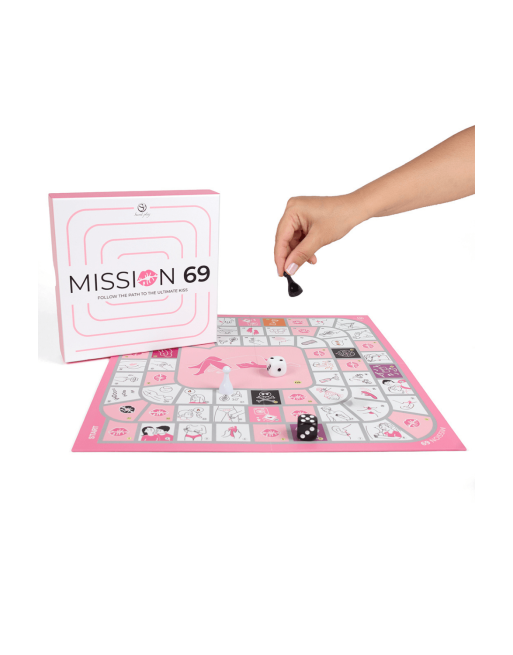 Jeu de société érotique Mission 69 – Jeu de plateau pour couples
