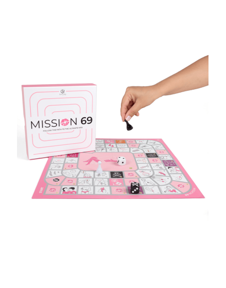 Jeu de société érotique Mission 69 – Jeu de plateau pour couples