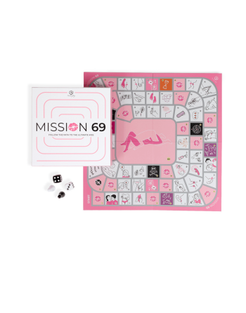 Jeu de société érotique Mission 69 – Jeu de plateau pour couples