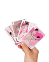 Jeu de 54 cartes illustrées positions érotiques Civilisexations