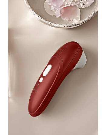 Stimulateur clitoridien sans contact  Pro rouge 11 intensités – Womanizer