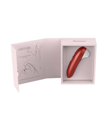 Stimulateur clitoridien sans contact  Pro rouge 11 intensités – Womanizer