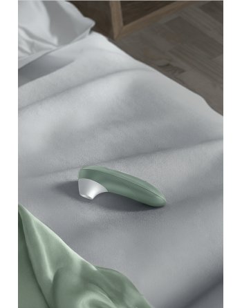 Stimulateur clitoridien sans contact  Pro turquoise 11 intensités – Womanizer