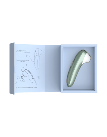 Stimulateur clitoridien sans contact  Pro turquoise 11 intensités – Womanizer
