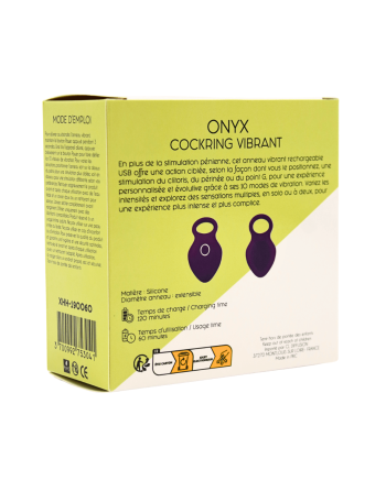 ONYX – Cockring Vibrant Rechargeable USB