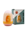 Gaine Masturbatrice Réutilisable FUNNY EGG – Design Réaliste Vagin lèvres moyennes