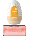 Gaine Masturbatrice Réutilisable FUNNY EGG – Design Réaliste Vagin lèvres moyennes