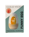 Gaine Masturbatrice Réutilisable FUNNY EGG – Design Réaliste Vagin lèvres moyennes