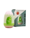 Gaine Masturbatrice Réutilisable FUNNY EGG – Design Réaliste Vagin lèvres fines