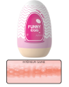 Gaine Masturbatrice Réutilisable FUNNY EGG – Design Réaliste Vagin lèvres épaisses