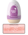 Gaine Masturbatrice Réutilisable FUNNY EGG – Design Réaliste Vagin lèvres charnus