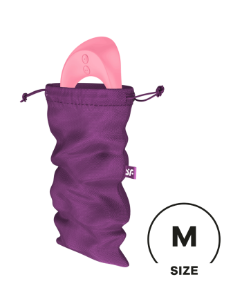 Sac de rangement sextoys violet taille M Treasure Bag Satisfyer