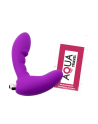 Vibromasseur anal violet stimulateur de prostate Pocket Pleasure  1 dosette lubrifiant