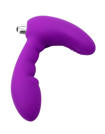 Vibromasseur anal violet stimulateur de prostate Pocket Pleasure  1 dosette lubrifiant