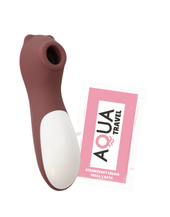 Stimulateur de clitoris Teddy Bear Pocket Pleasure  1 dosette de lubrifiant