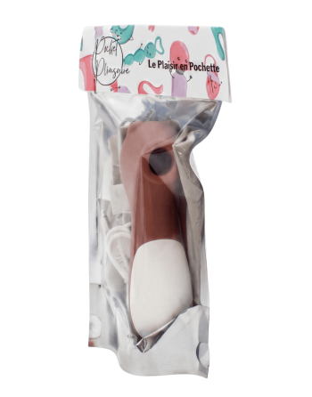 Stimulateur de clitoris Teddy Bear Pocket Pleasure  1 dosette de lubrifiant