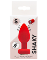 Plug Anal Vibrant Télécommandé SHAKY Rouge