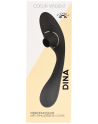 Stimulateur Clitoridien  Vibromasseur Point G 2-en-1 DINA Noir