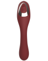 Stimulateur Clitoridien  Vibromasseur Point G 2-en-1 DINA Bordeaux
