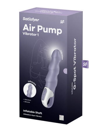 Vibromasseur gonflable Satisfyer Air Pump Vibrator 1