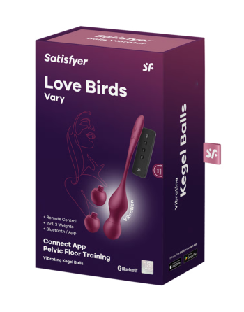 Boules de geisha vibrantes Satisfyer Love Birds Vary