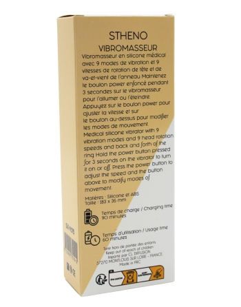 Vibromasseur STHENO Haute Précision avec Rotation