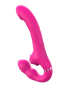 Vibromasseur ROSEA Strap-on Triple Action Télécommandé