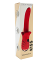 Vibromasseur Rouge Ultra-Souple KISS