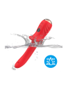 Vibromasseur Rouge Ultra-Souple KISS