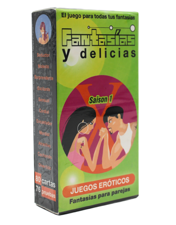 SPANISH Jeu de cartes Vices et Delices Version ESPAGNOL - Saison 1