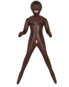 Poupée gonflable 3 orifices couleur noir 