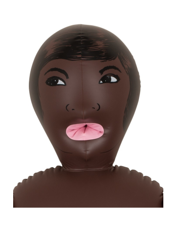 Poupée gonflable 3 orifices couleur noir 